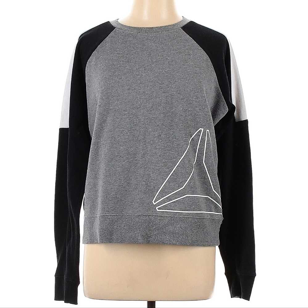 Reebok Block-Tri Color Crew Sweatshirt